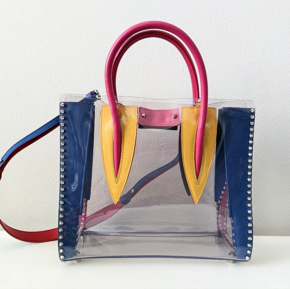 Christian Louboutin Paloma Clear PVC Bag
